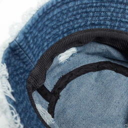 Панама унисекс MINAKU джинсовая, синяя, размер 56-58