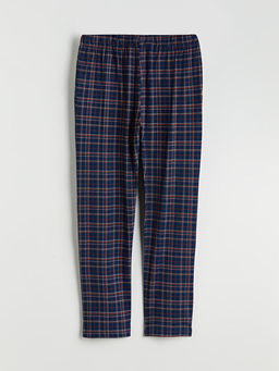 Standart Kal?p Ekose Erkek Pijama Alt