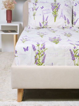 Простыня бязь - Лаванда 150х215