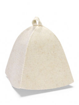 Шапка для бани и сауны 100% мужик. Кулак, полиэфир, шерсть