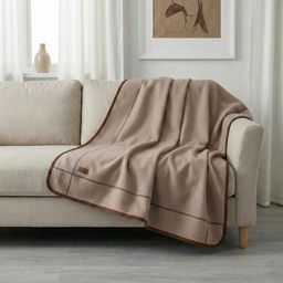 Плед-покрывало ALTRO арт.1234-01 БАРХАТНЫЕ ДЮНЫ