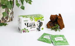 Чайный напиток целебная ЧАГА Алтая с ЧАБРЕЦОМ Алфит 7806