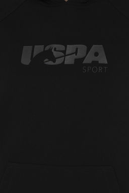 U. S. Polo Assn / Мужская черная футболка - U.s. polo assn фото 7