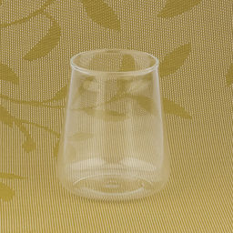 Стакан стеклянный "Пирамида" 450мл, д8,8см, h10,3см, горло д6,5см, в коробке (Китай)