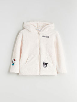 Kap??onlu Hello Kitty Nak??l? Pel?? K?z ?ocuk H?rka