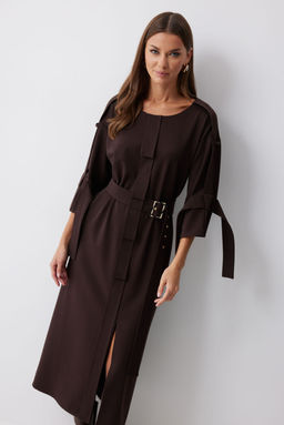 Платье LYUSHe 4212 коричневый  фото 6