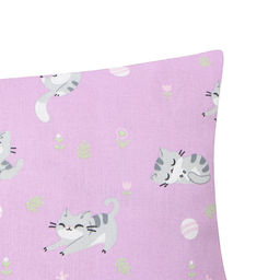 Наволочка Этель Funny cat 50х70 см, 100% хлопок, бязь  фото 2