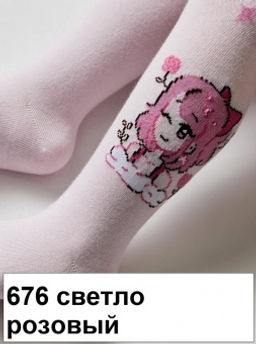 Колготки дет. TIP-TOP 4С-03СП, р.104-110 (20)** - 676 светло-розовый - Conte elegant фото 12