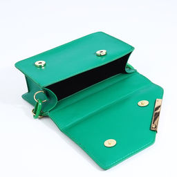 Сумка мессенджер на молнии, цвет зелёный - Simaland фото 9