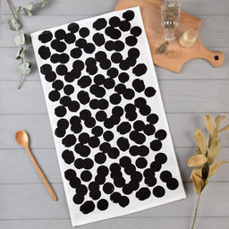 Полотенце кухонное Доляна Горох 35х60 см, 100% хлопок, 160г/м2  фото 8