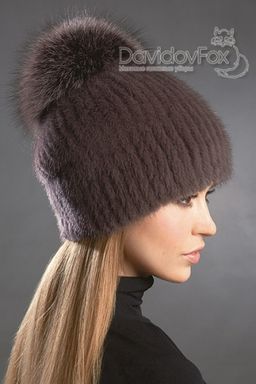 Шапка Буратино норка аврора