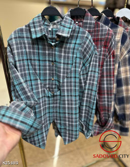 Рубашка женская в клетку