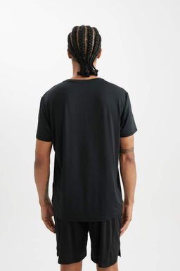 DeFactoFit Спортивная футболка стандартного кроя с круглым вырезом и короткими рукавами  фото 8