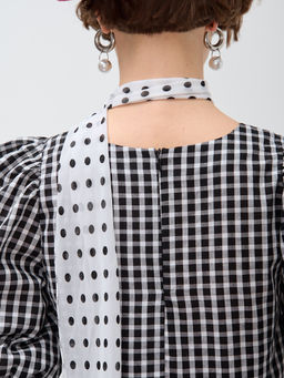 Платье с рукавами-буфами OD-789-3 - Tantino фото 13