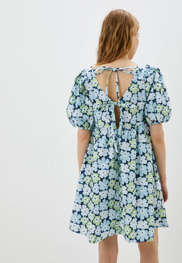 Платье baby doll с графичным принтом - Incity фото 10