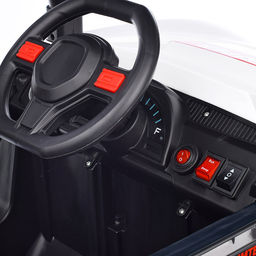 Электромобиль "Спорт" на аккумуляторе, в коробке (белый)