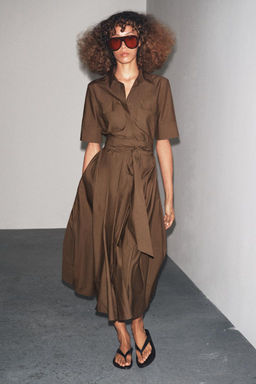 ZW COLLECTION POPLIN DRESS