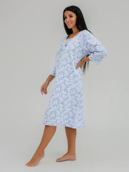 Сорочка ночная арт. С-1 Голубая - Милана фото 2