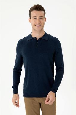 U. S. Polo Assn Мужской темно-синий свитер - U.s. polo assn фото 10