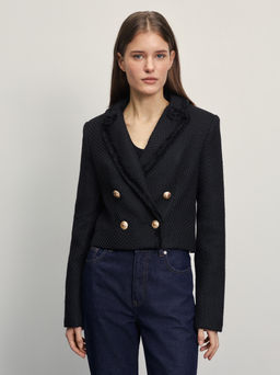 Укороченный жакет / Zarina  фото 3