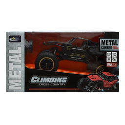 Джип «Вездеход», работает от аккумулятора, радиоуправление, дым, элементы из металла, чёрный