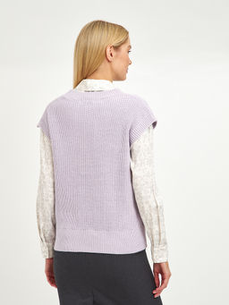 пуловер женский из хлопка без рукавов - Glenfield фото 7