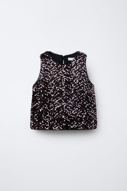 SEQUINNED TOP
