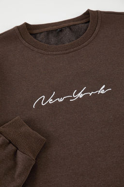 TRENDYOL MAN Siyah %100 Pamuk Regular/Normal Kesim Nak?sl? Ici Polarl?/S?cak Tutan Sweatshirt TMNAW23SW00481 - Trendyolmilla фото 13