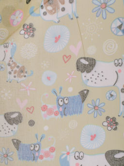 Большой, мягкий, тонкий и очень нежный двусторонний палантин с рисунком в стиле арт-деко - Tantino фото 4