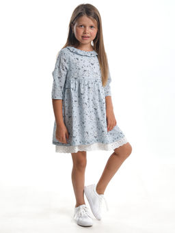 Платье для девочки UD 7779 голубой - Mini maxi фото 4