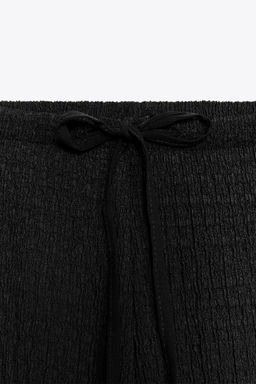 TEXTURED STRAIGHT-FIT TROUSERS - Zara фото 57