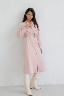 Платье-рубашка с английским воротником - Martichelli фото 380