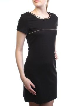 1607 BLACK Платье женское (90% хлопок, 10% полиэстер)