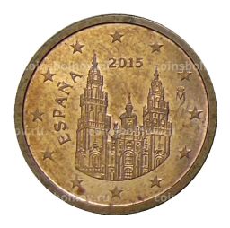 2 евроцента 2015 года Испания