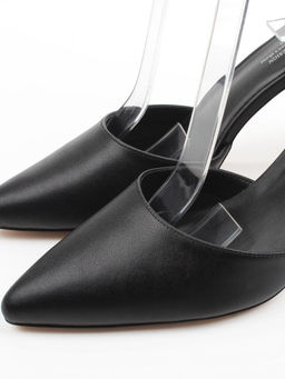 06-XLP1335-1 BLACK Туфли женские (натуральная кожа)