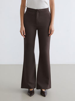 Beli Lastikli ?spanyol Pa?a Kad?n Pantolon