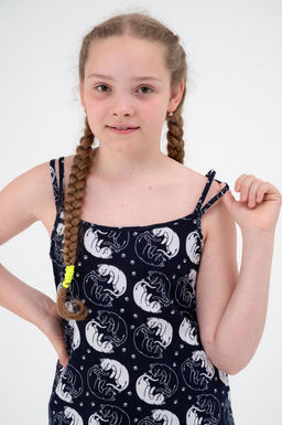 Ночная сорочка подростковая из кулирки Оливия кошки - Амадэль фото 5