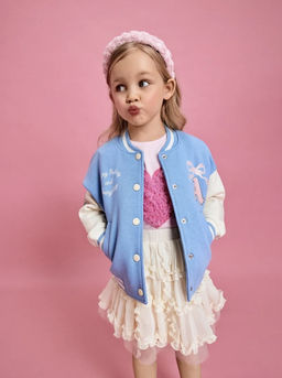 20231000010, Куртка детская для девочек Azra разноцветный - Акула фото 4