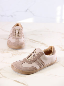 Босоногие кеды 184.natabr.Визон+капучино замша