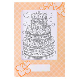 Набор для творчества. "Открытка-раскраска"