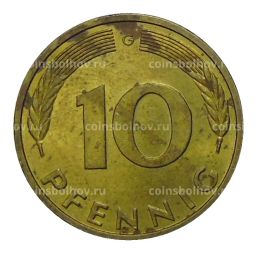 10 пфеннигов 1992 года G Германия