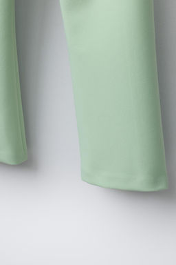 PANTAL?N FLARE NERVIO / Verde agua - Zara фото 4