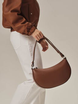 Сумка женская сэддл Azaro 31042 коппер