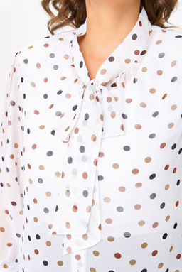 Комплект ДаЛи 7011.1 белый в горох