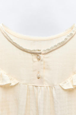 6-14 YEARS/ LACE NIGHTDRESS - Zara фото 3