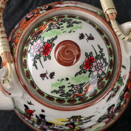 Чайник заварочный «Парк», 600 мл, d=3.2 см, с металлическим ситом, керамика