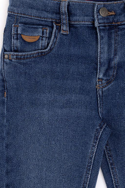 Джинсовые брюки цвета индиго для мальчика - U.s. polo assn фото 4