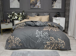 Комплект с одеялом Клариса (графит беж) Cotton