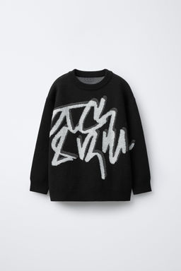 GRAFFITI KNIT JUMPER