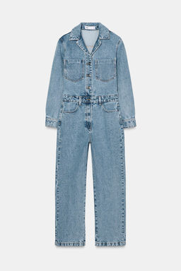 MONO Z1975 LARGO DENIM / Azul medio - Zara фото 8